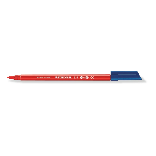 25103-ROTULADOR NORIS PUNTA DE FIBRA 326 COLOR ROJO STAEDTLER 326-2