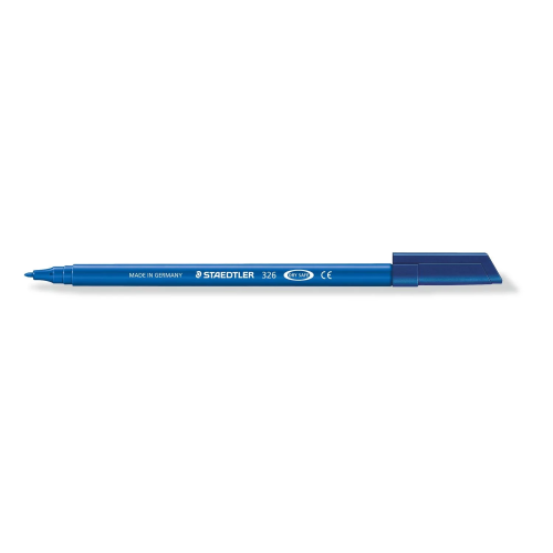 25104-ROTULADOR NORIS PUNTA DE FIBRA 326 COLOR AZUL STAEDTLER 326-3
